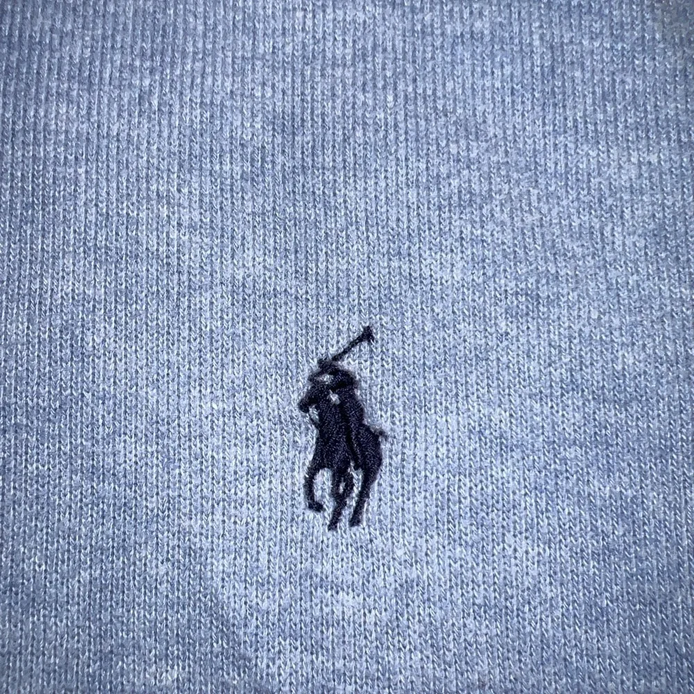 Polo Ralph Lauren Mens L Blue 1/4 Zip Golf Long‎ Sleeve